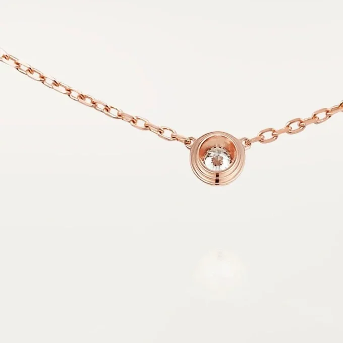 Diamants Legers halskjede, Sm – rosa gull, diamant – Cartier