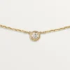 Diamants Legers Halskjede XS – Gult gull, diamant – Cartier