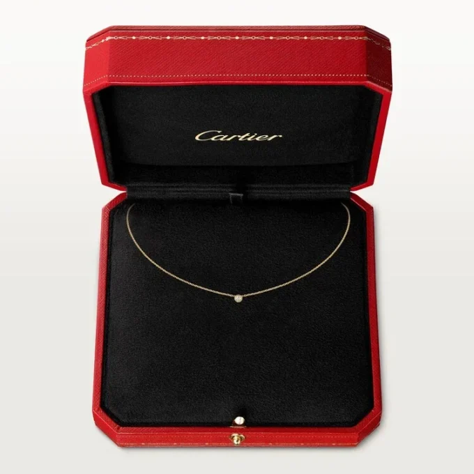 Diamants Legers Halskjede XS – Gult gull, diamant – Cartier