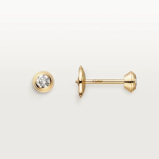 Diamants Legers Øredobber – Gult gull, Diamanter – Cartier