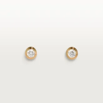 Diamants Legers Øredobber, mm – Gult gull, diamanter – Cartier