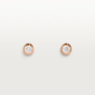 Diamants Legers Øredobber, mm – Rosagull, Diamanter – Cartier