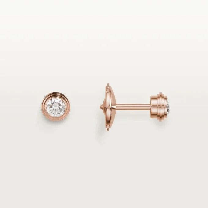Diamants Legers Øredobber, mm – Rosagull, Diamanter – Cartier