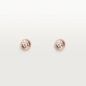 Diamants Legers Øredobber – Rosagull, Diamanter – Cartier