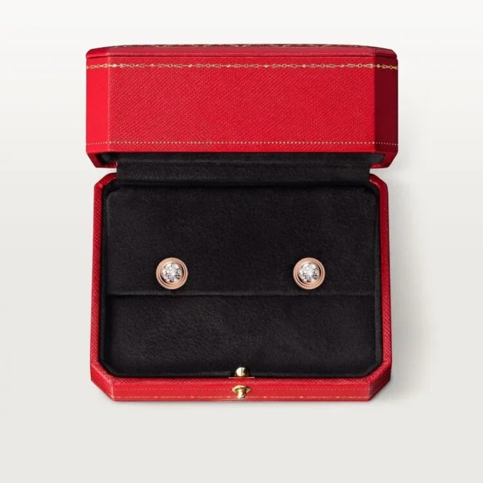 Diamants Legers Øredobber – Rosagull, Diamanter – Cartier