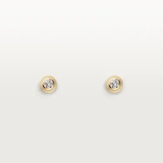 Diamants Legers Øredobber XS – Gult gull, diamanter – Cartier
