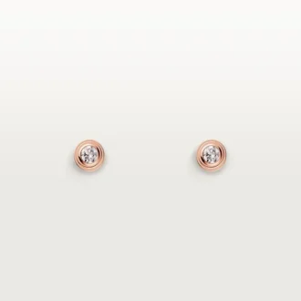Diamants Legers Øredobber XS – Rosa gull, diamanter – Cartier