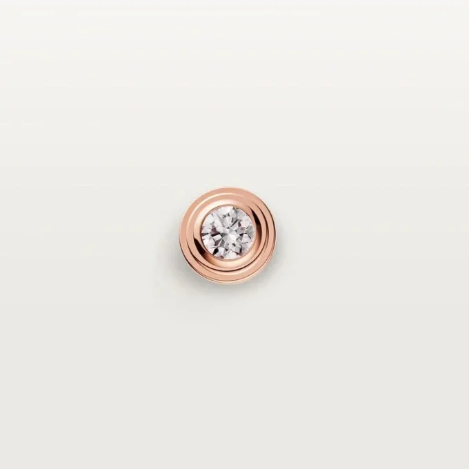 Diamants Legers Øredobber XS – Rosa gull, diamanter – Cartier