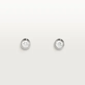 Diamants Legers øreringer, mm – hvitt gull, diamanter – Cartier