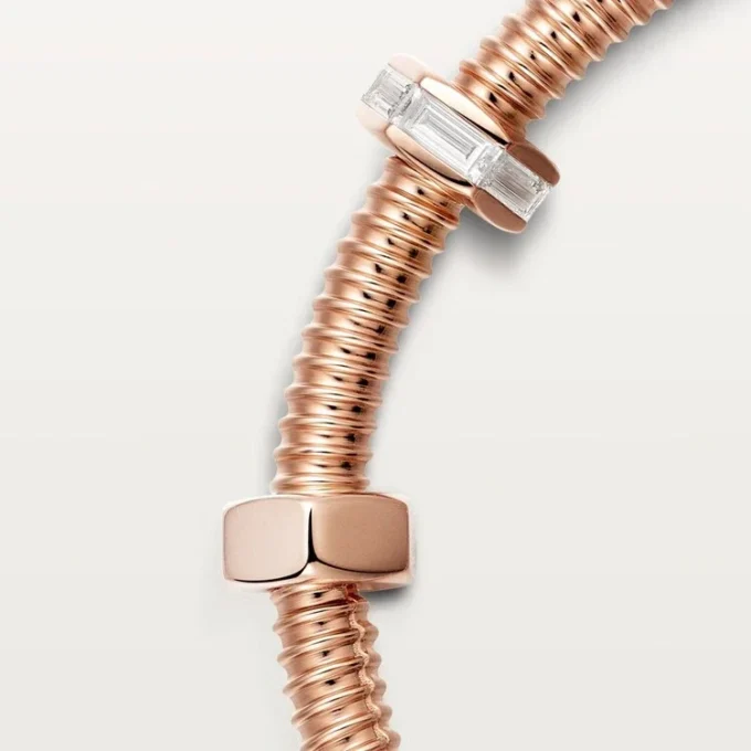 Ecrou De Cartier-armbånd, diamanter