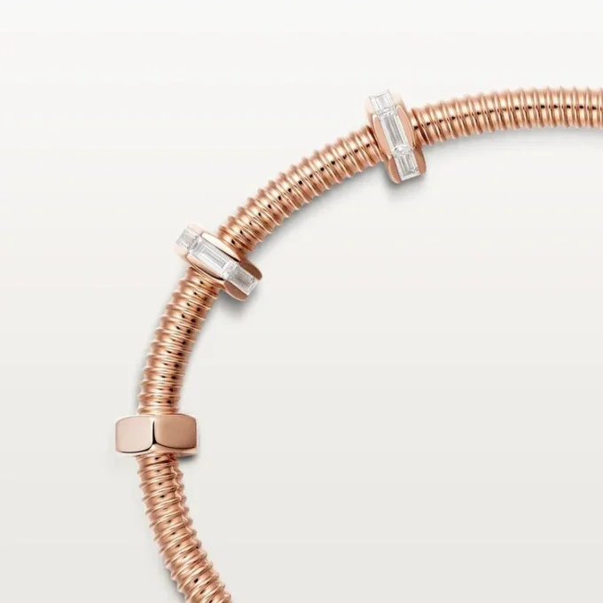 Ecrou De Cartier-armbånd, diamanter