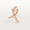 Ecrou De Cartier høyre ørering – rosagull, diamanter – Cartier