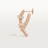 Ecrou De Cartier høyre ørering – rosagull, diamanter – Cartier