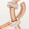 Ecrou De Cartier høyre ørering – rosagull, diamanter – Cartier