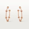Ecrou De Cartier Øredobber – Rosa gull – Cartier
