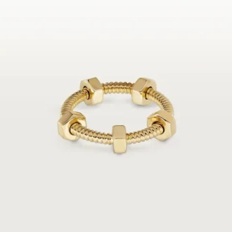 Ecrou De Cartier-ring – gult gull – Cartier
