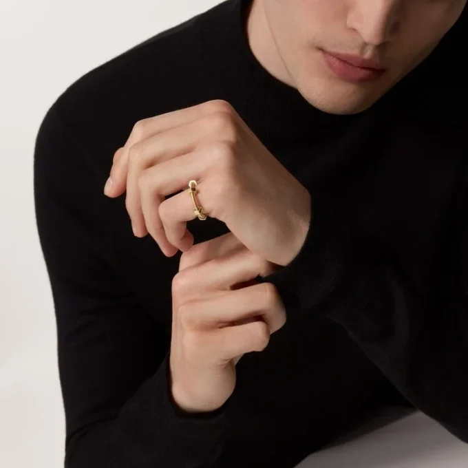 Ecrou De Cartier-ring – gult gull – Cartier