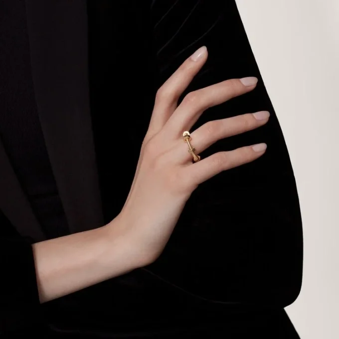 Ecrou De Cartier-ring – gult gull – Cartier