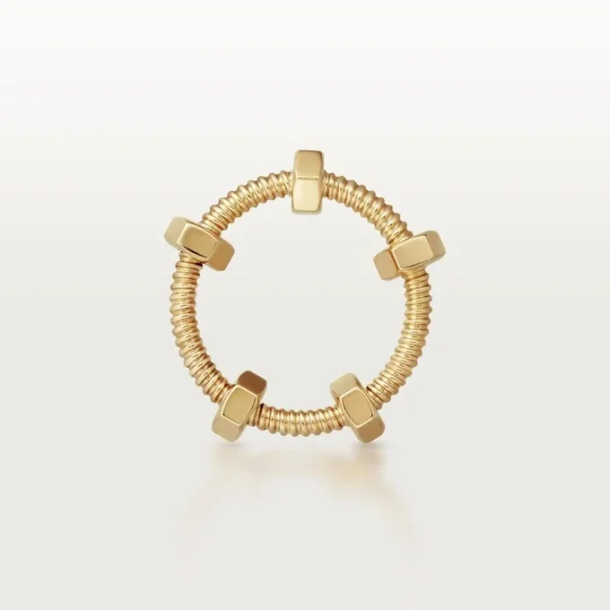 Ecrou De Cartier-ring – gult gull – Cartier