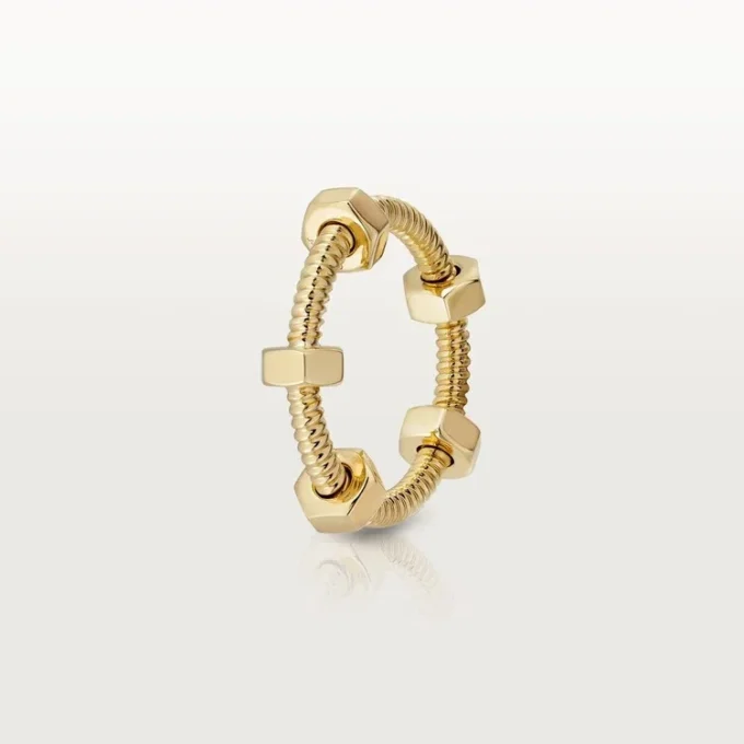 Ecrou De Cartier-ring – gult gull – Cartier