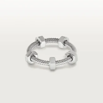 Ecrou De Cartier-ring – hvitt gull – Cartier