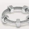 Ecrou De Cartier-ring – hvitt gull – Cartier