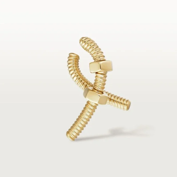 Ecrou De Cartier venstre ørering – gult gull – Cartier