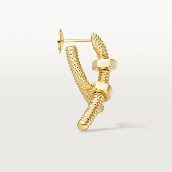 Ecrou De Cartier venstre ørering – gult gull – Cartier