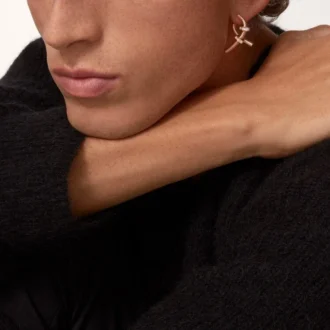 Ecrou De Cartier venstre ørering – rosagull, diamanter – Cartier