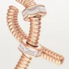 Ecrou De Cartier venstre ørering – rosagull, diamanter – Cartier