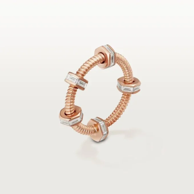 Erose-gull, diamanter – Cartier