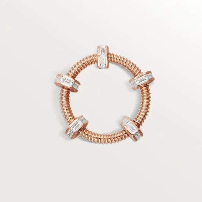 Erose-gull, diamanter – Cartier