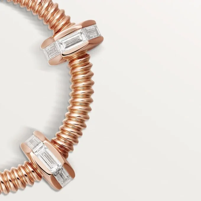 Erose-gull, diamanter – Cartier