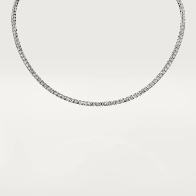 Essential Lines-halskjede – hvitt gull, diamanter – Cartier