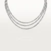Essential Lines-halskjede – hvitt gull, diamanter – Cartier