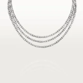 Essential Lines-halskjede – hvitt gull, diamanter – Cartier Essential Lines-halskjede – hvitt gull, diamanter – Cartier