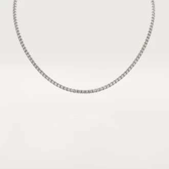 Essential Lines-halskjede – hvitt gull, diamanter – Cartier Essential Lines-halskjede – hvitt gull, diamanter – Cartier