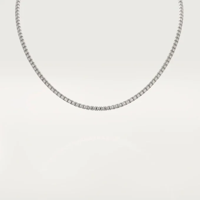 Essential Lines-halskjede – hvitt gull, diamanter – Cartier