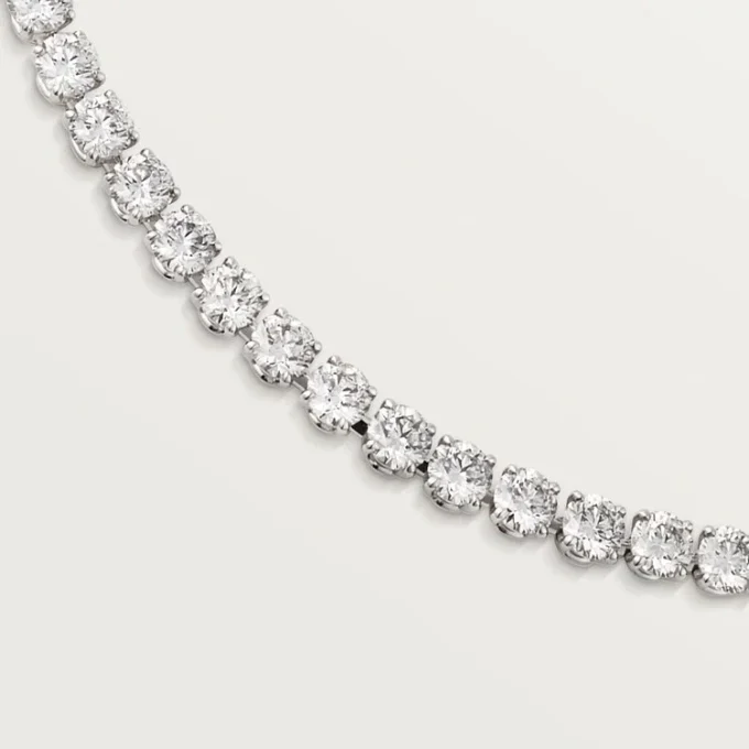 Essential Lines-halskjede – platina, diamanter – Cartier