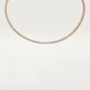 Essential Lines-halskjede – Rosagull, diamanter – Cartier