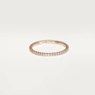 Etincelle De Cartier giftering, 1,5 mm bred, pavé