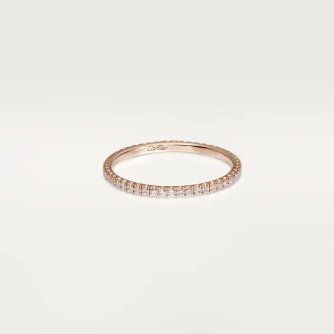 Etincelle De Cartier giftering, 1,5 mm bred, pavé Etincelle De Cartier giftering, 1,5 mm bred, pavé
