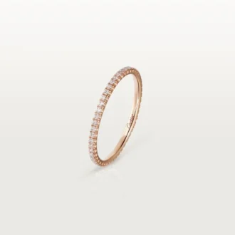 Etincelle De Cartier giftering, 1,5 mm bred, pavé