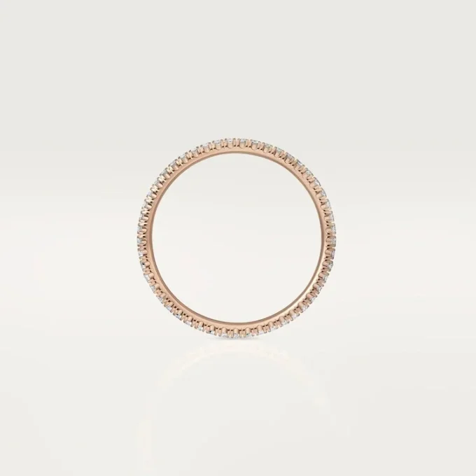 Etincelle De Cartier giftering, 1,5 mm bred, pavé Etincelle De Cartier giftering, 1,5 mm bred, pavé