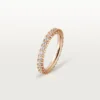 Etincelle De Cartier gifteringsbånd, 2,6 mm bredde, pavé