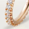 Etincelle De Cartier gifteringsbånd, 2,6 mm bredde, pavé