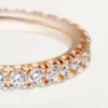Etincelle De Cartier gifteringsbånd, 2,6 mm bredde, pavé