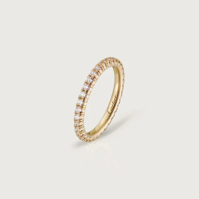 Etincelle De Cartier gifteringsbånd – gult gull, diamanter – Cartier