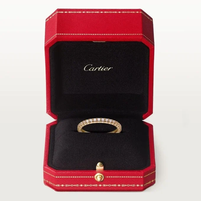 Etincelle De Cartier gifteringsbånd – gult gull, diamanter – Cartier