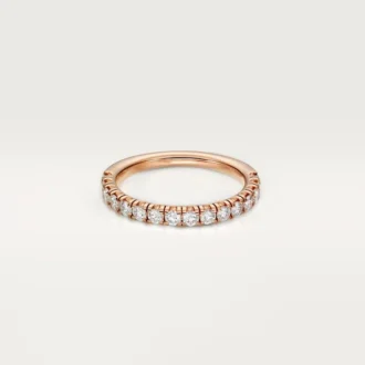 Etincelle De Cartier gifteringsbånd – rosa gull, diamanter – Cartier